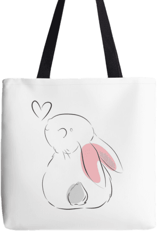 Hunny Bunny Tote Bag