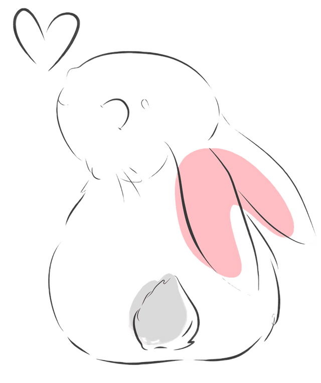 Hunny Bunny Sticker